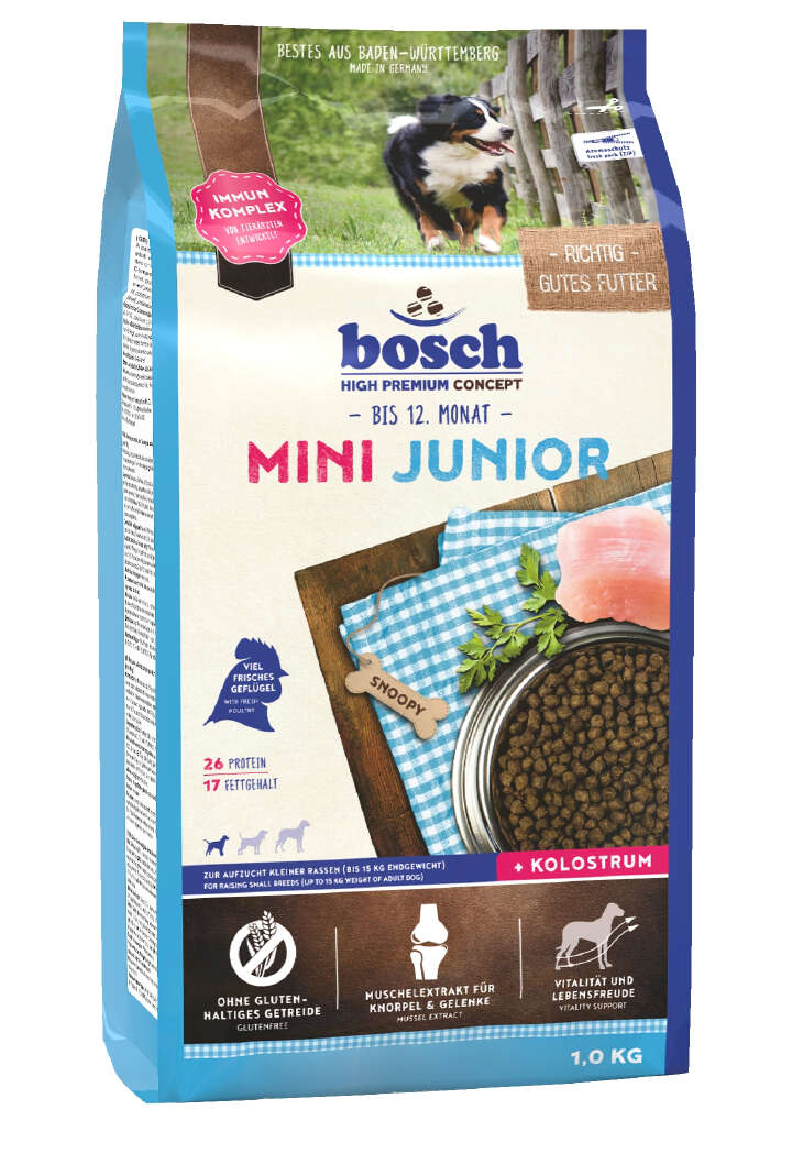 bosch Hunde-Trockenfutter Mini Junior